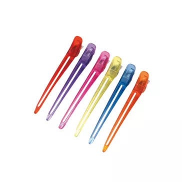 Eurostil csipesz feltűző színes nagy 6db 02524/99