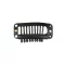 Eurostil Tresszcsat nagy fekete 50db 02924/50