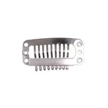 Eurostil Tresszcsat nagy ezüst 50db 02924/54