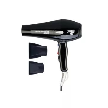  Eurostil Hajszárító Turbo Stratos 3800 Fekete 2200-2400W 02931