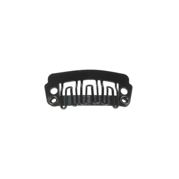 Eurostil Tresszcsat extra kicsi fekete 50db 03307/50