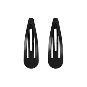 Eurostil hajcsat 5cm fekete (24db) 03482
