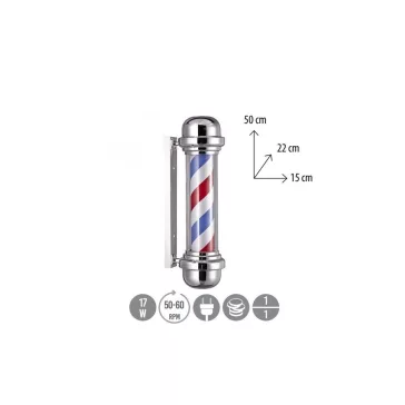 Eurostil Barber pole kicsi 04743