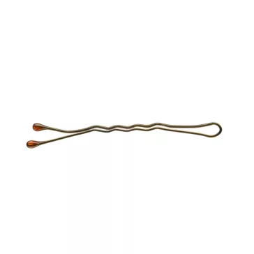Eurostil hullámcsat double wave bronz 5 cm (24db) 04934