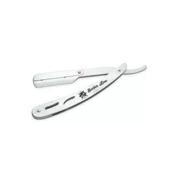 Eurostil barber borotva fém nyél 06058
