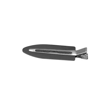 Eurostil no bend hair clips with rubber 8,2cm (4db) - 06389