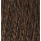 Sentoo Creative Dalida 35-40cm humán haj paróka  - Dark choco