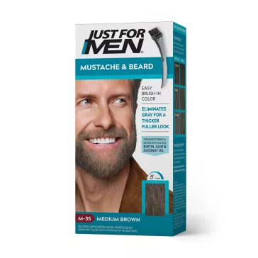 Just for Men bajusz és szakállfesték M-35 középbarna