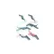 Sinelco Sibel Dragon csipesz 9cm 6db színes 934096260