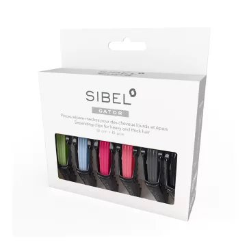 Sinelco Sibel Dragon csipesz 9cm 6db színes 934096260
