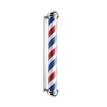 Sinelco Barburys barber pole barber szalon forgó 126 cm