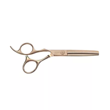   Sinelco Cisoria ritkító tapper offset olló balkezes rose gold 5,5" 7078530
