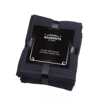   Sinelco Barburys kétoldalú törölköző sötétkék 6db 3513200