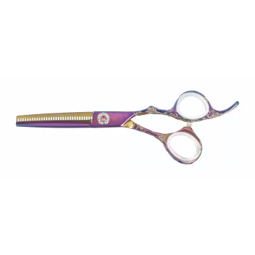 Sibel olló ritkító 5,5" pink sparkle 7073155