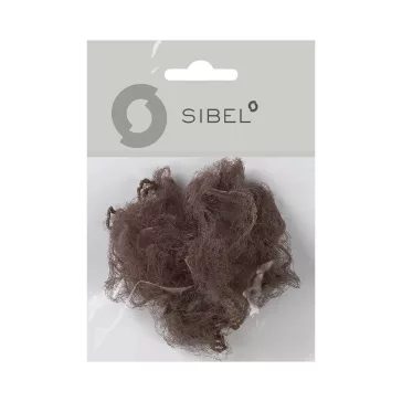 Sibel Hajháló nylon 2db/csomag sötétbarna P005483