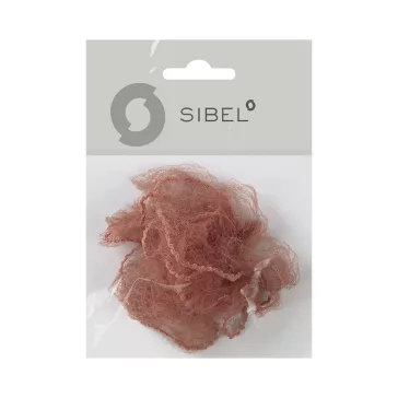 Sibel Hajháló nylon 2db/csomag gesztenyebarna P005484