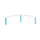 Walker Tape Ultra Hold Mini Strips 72db - kétoldalú pótrész ragasztó