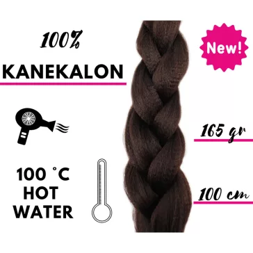 Afro szintetikus 100% kanekalon haj 165g - 33