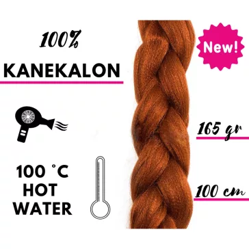 Afro szintetikus 100% kanekalon haj 165g - 350