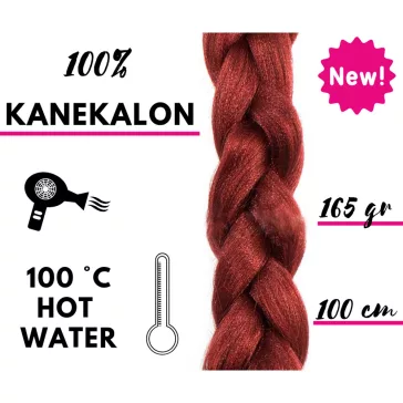 Afro szintetikus 100% kanekalon haj 165g - 39