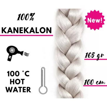 Afro szintetikus 100% kanekalon haj 165g - 60