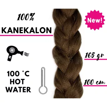 Afro szintetikus 100% kanekalon haj 165g - 8