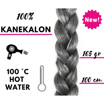 Afro szintetikus 100% kanekalon haj 165g - M44
