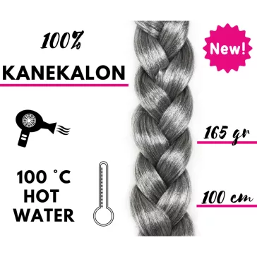 Afro szintetikus 100% kanekalon haj 165g - M51