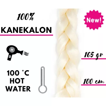 Afro szintetikus 100% kanekalon haj 165g - SB
