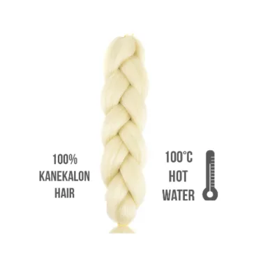 Afro szintetikus 100% kanekalon haj 85gr #1001