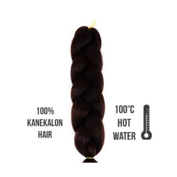 Afro szintetikus 100% kanekalon haj #4