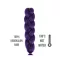Afro szintetikus kanekalon haj purple