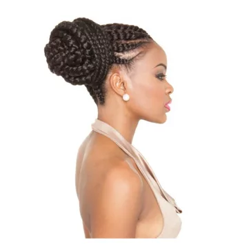   Afro ombre szintetikus 100% kanekalon haj 160g 60cm - T1B/Violet