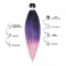 Afro ombre szintetikus 100% kanekalon haj 80g #2 indigó-lila-pink
