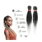 Afro ombre szintetikus 100% kanekalon haj 160g 60cm - T1B/60