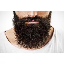 Beard and mustache