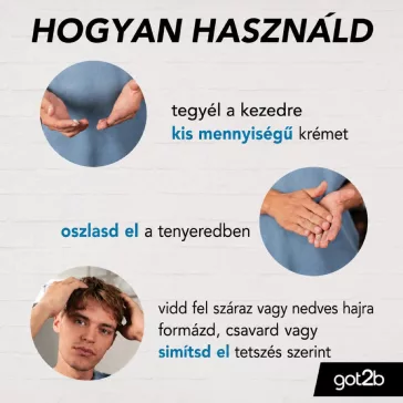 Schwarzkopf got2b Beach Boy matt hajformázó krém 100 ml