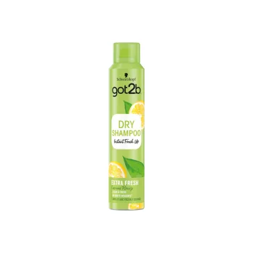 Schwarzkopf got2b száraz sampon Extra Fresh 200ml