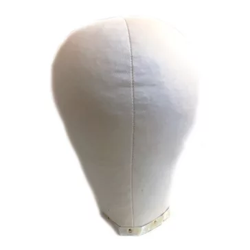 Textil babafej fehér