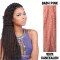 Afro raszta szintetikus 100% kanekalon haj - Baby Pink