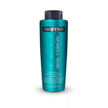   Osmo Deep Moisture mélytisztító sampon száraz és sérült hajra 400 ml