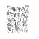 Richard Corson - Fashions in Hair - The first five thousand years - Könyv