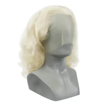 Unisex 40cm Yak HT+W filmes paróka